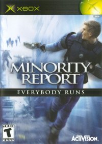Minority Report: Everybody Runs PAL Xbox PAL box art